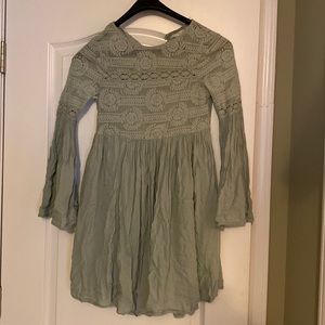 Alter’d State Sage Dress with Lace